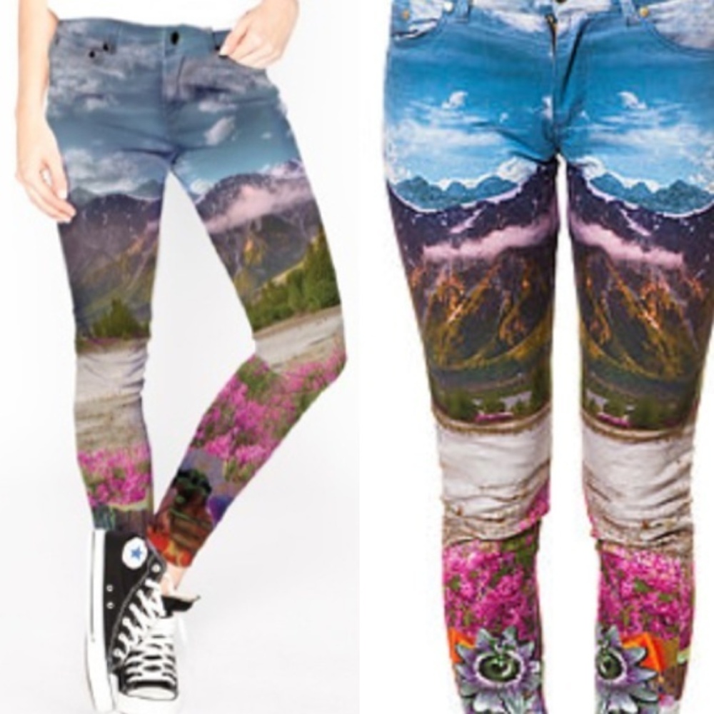 Insight Raven Pyrenees Skinny Ankle Jean